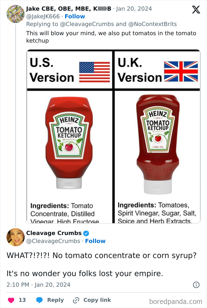 Wouldn't Be Surprised If US Had Corn Syrup In Their Tap Water