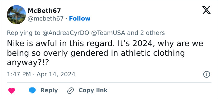 &ldquo;It Should Cover The Vulva&rdquo;: Nike Slammed For Unveiling Questionable Women&rsquo;s Olympic Uniforms