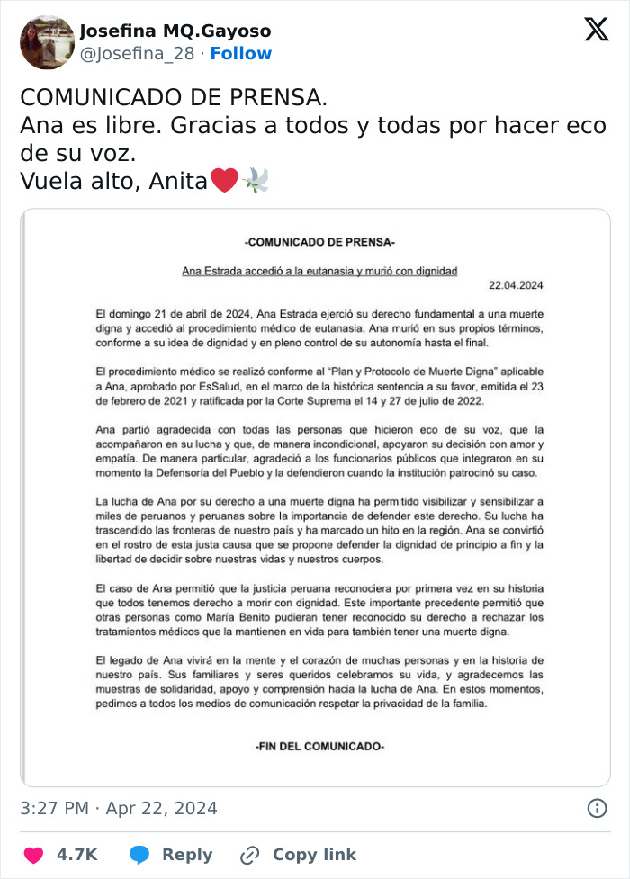 Woman Finally Euthanized In Peru Amid Legal Battle, Lived With Incurable Disease For 30 Years - 3