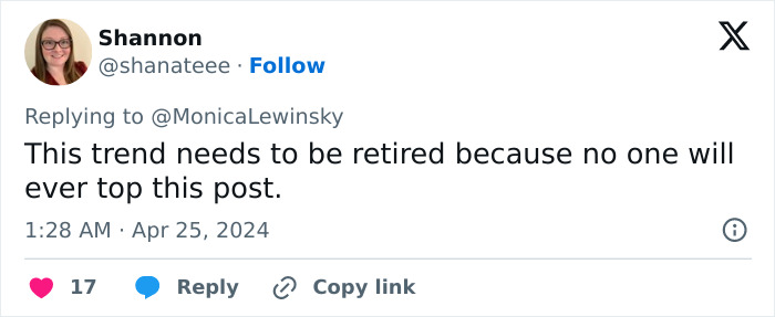 Monica Lewinsky Mocks Presidential Cheating Scandal Past With Hilarious Taylor Swift Trend