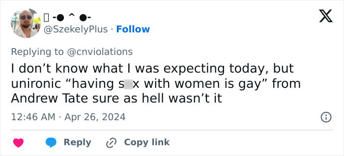 &ldquo;Alpha Male&rdquo; Andrew Tate Mocked Mercilessly After Claiming Sleeping With Women Is &ldquo;Gay&rdquo;