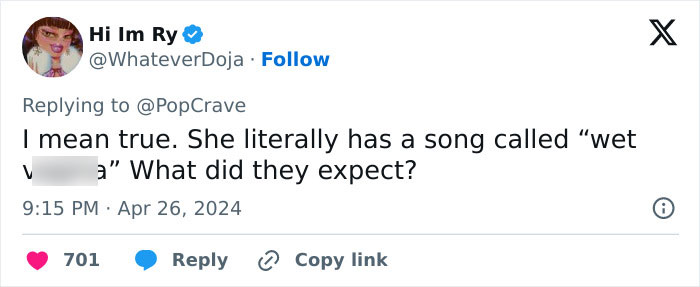 “Leave Your Mistake At Home”: Doja Cat Slams Parents For Bringing Kids To Her Concerts “Leave Your Mistake At Home”: Doja Cat Slams Parents For Bringing Kids To Her Concerts