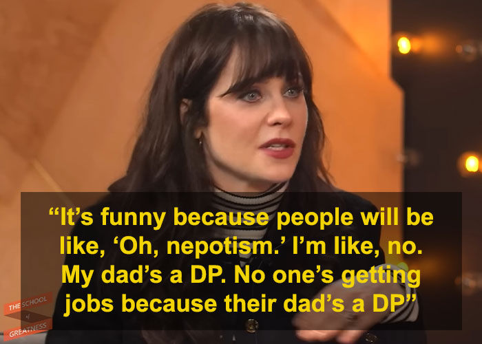 People Fume Over Zooey Deschanel Denying She’s A Nepo Baby - 2
