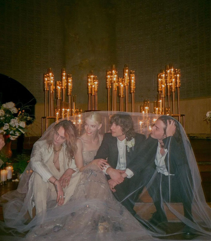 Anya Taylor-Joy Shares Moments Devouring Vampiric Cakes From Her Secret Wedding With Husband