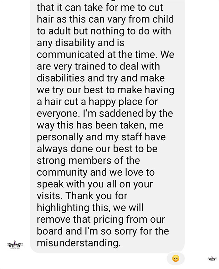 Netizens Bash This Barber For Upcharging Kids With Special Needs, He Says It’s A Misunderstanding - 4