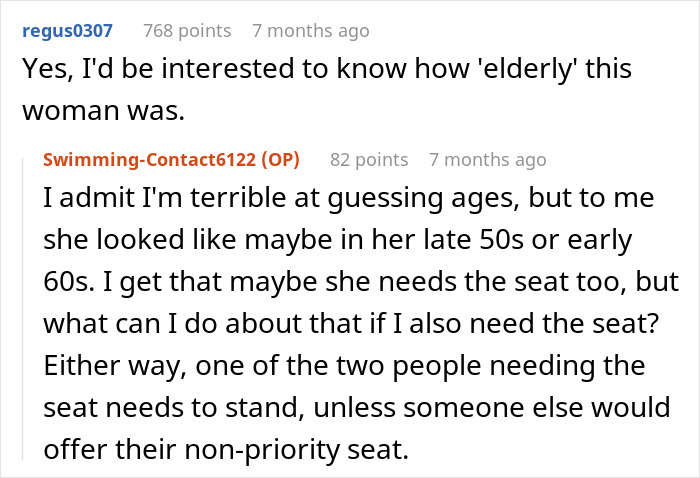 “I Needed The Seat”: Teen Leaves Karen Red-Faced After Showing Her Why She Can’t Have Her Seat - 13