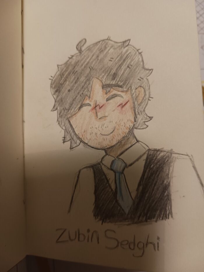 Fanart Of Zubin Sedghi From My Favorite Band Tally Hall!