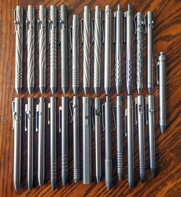 I Collect Pens Like Reasonable People Collect Knives