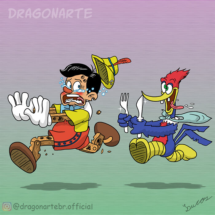 Artist Shows What Characters From The World Of Pop Culture Are Doing On Their Day Off (27 New Pics)