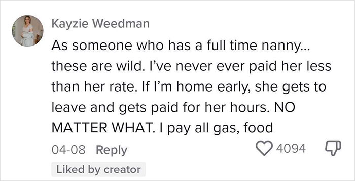 Nanny Shares Screenshots Of The Most Entitled Things Parents Have Asked For And Goes Viral - 19