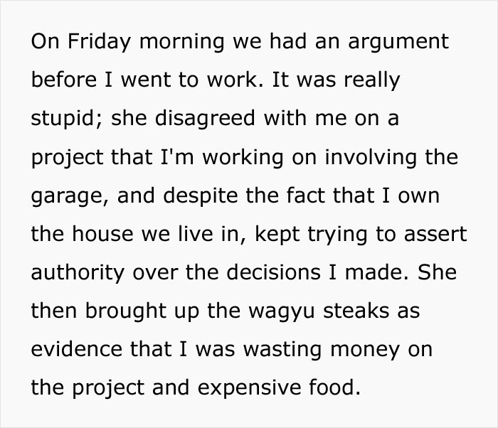 "I've Never Been So Disgusted With Her": GF Cooks Guy Steaks, Pretends She's An Idiot