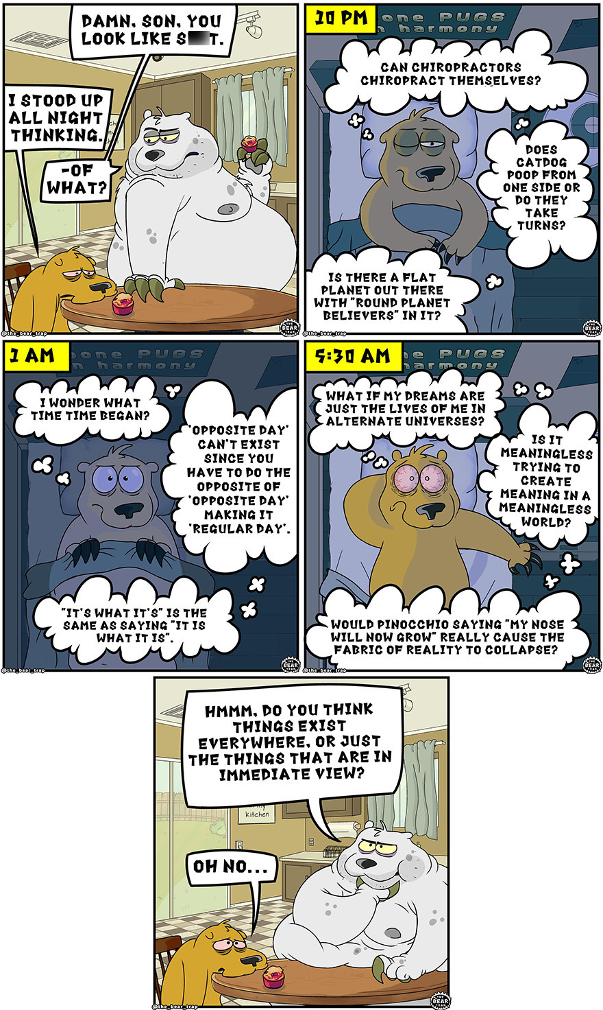 The Hilarious World Of Paul And Rob: Bear Trap Comics To Brighten Your Day