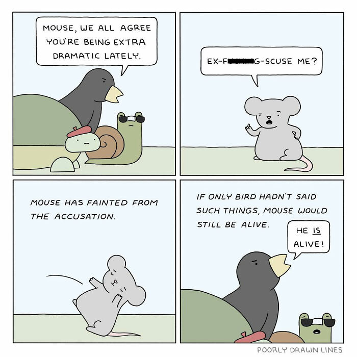 Unleashing Laughter: The Whimsical World Of Reza Farazmand's "Poorly Drawn Lines" (New Pics)