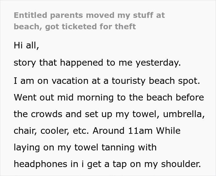 Woman Presses Charges Against Entitled Family After They Get Offended By Her Inappropriate Bikini - 2