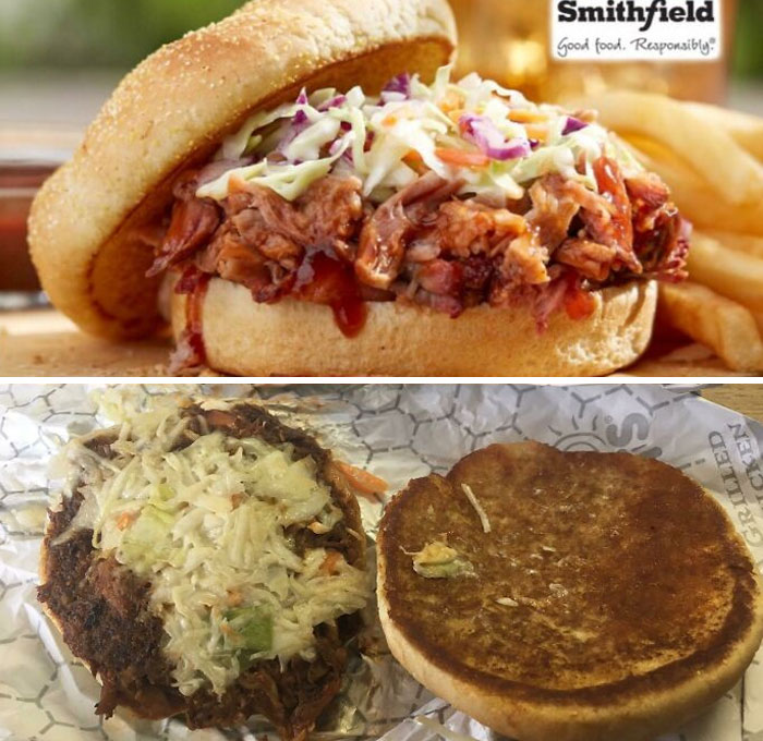 Roy Rogers Pulled Pork Sandwich