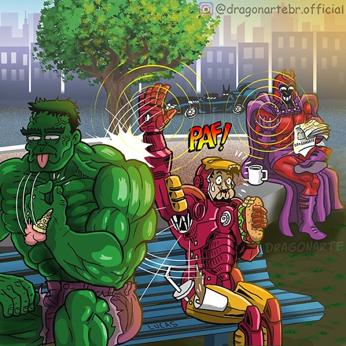 Artist Shows What Characters From The World Of Pop Culture Are Doing On Their Day Off (27 New Pics)