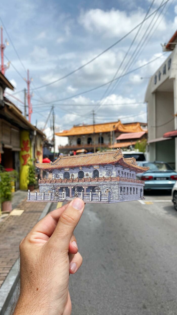 Xiang Lin Si Temple. Melaka, Malaysia