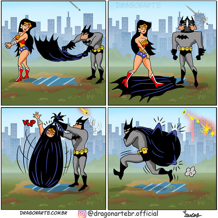 Artist Shows What Characters From The World Of Pop Culture Are Doing On Their Day Off (27 New Pics)