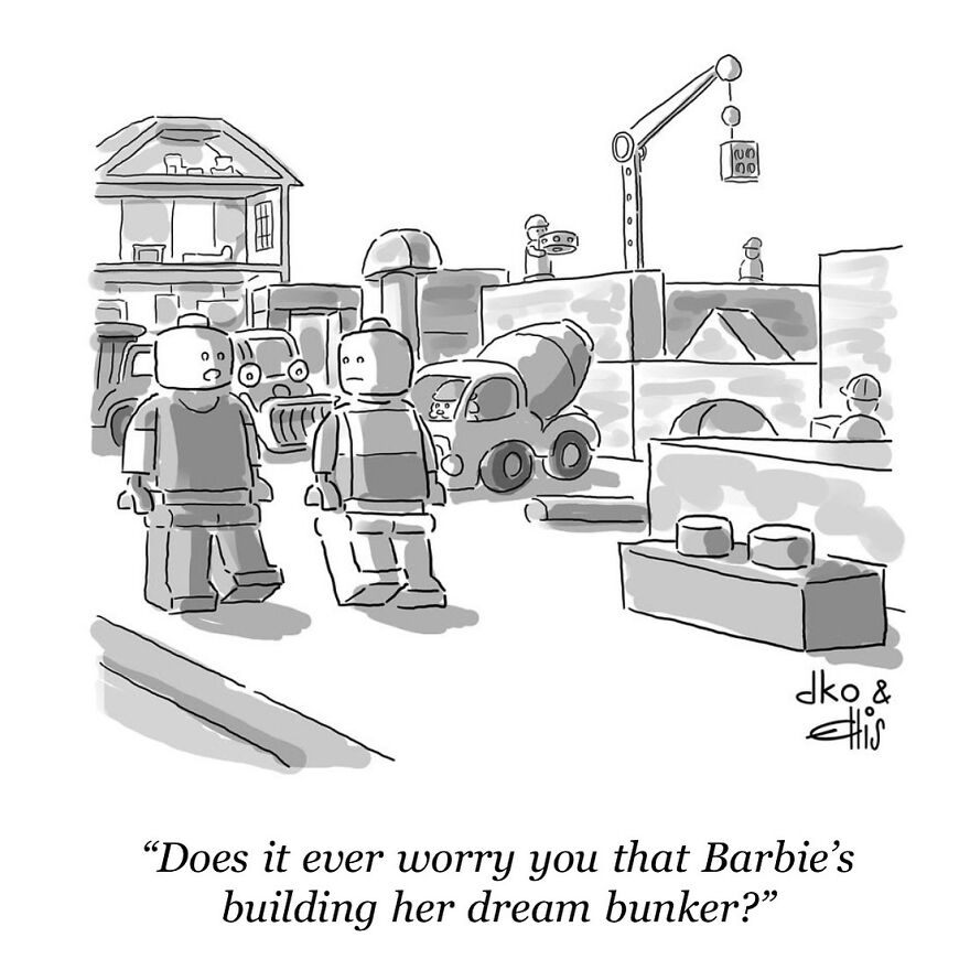 Artist Turns Ordinary Everyday Situations Into Funny One-Panel Comics (31 New Pics)