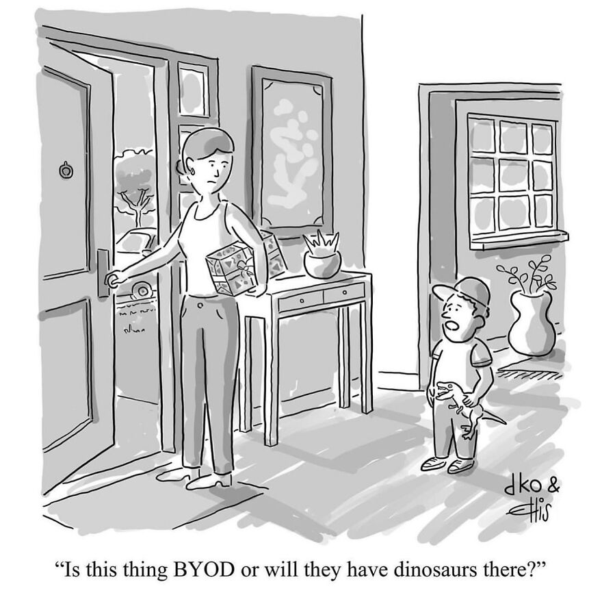 Artist Turns Ordinary Everyday Situations Into Funny One-Panel Comics (31 New Pics)