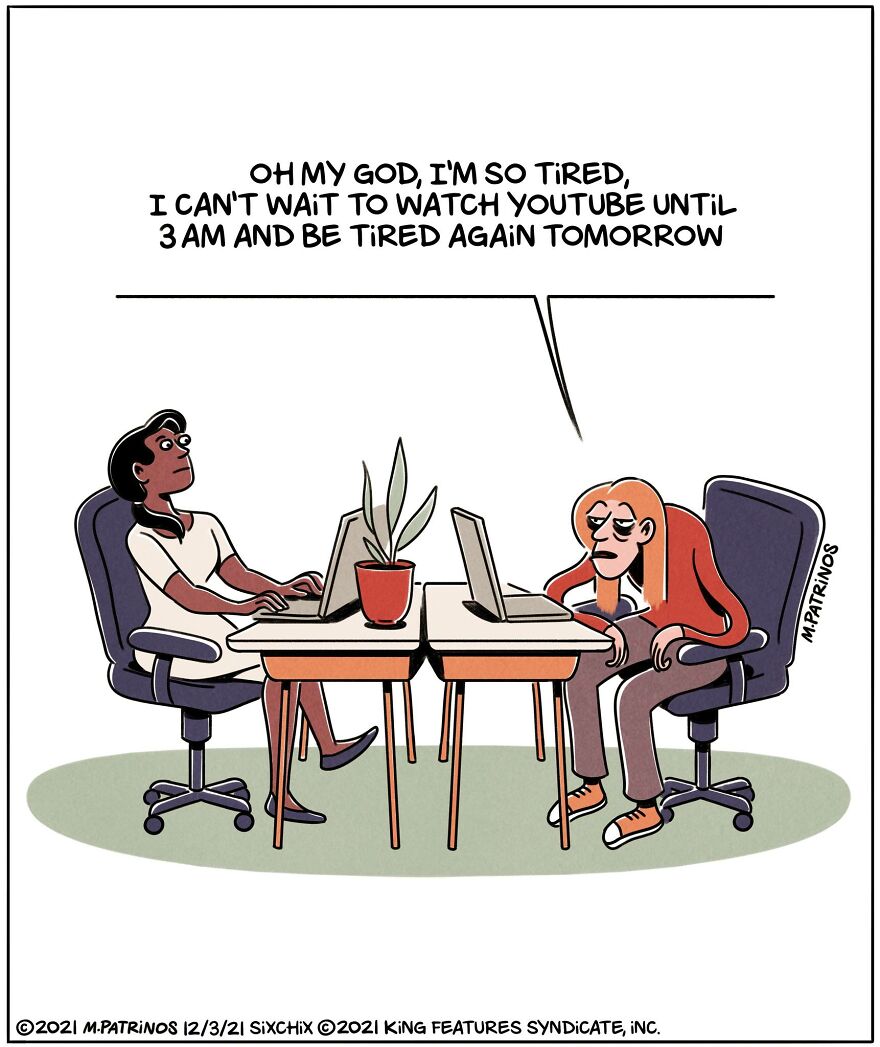 Dive Into Laughter: Maritsa Patrinos' Hilarious Comic Series To Brighten Your Day (24 New Pics)