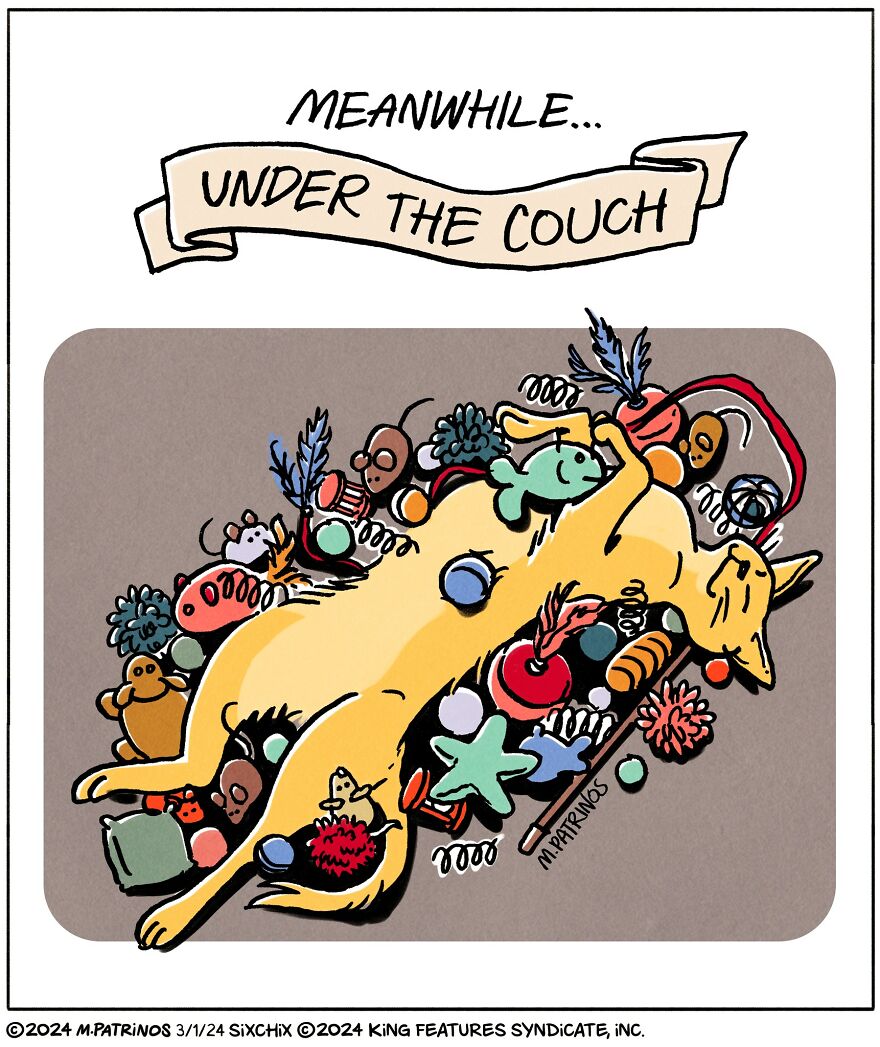 Dive Into Laughter: Maritsa Patrinos' Hilarious Comic Series To Brighten Your Day (24 New Pics)