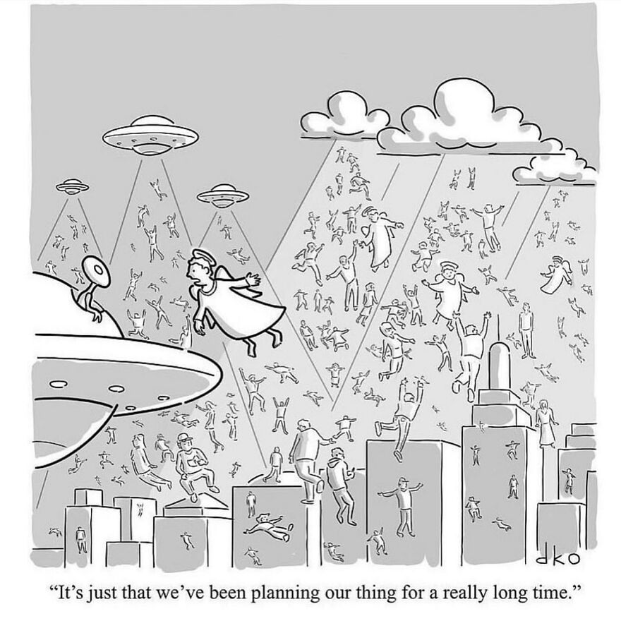 Artist Turns Ordinary Everyday Situations Into Funny One-Panel Comics (31 New Pics)