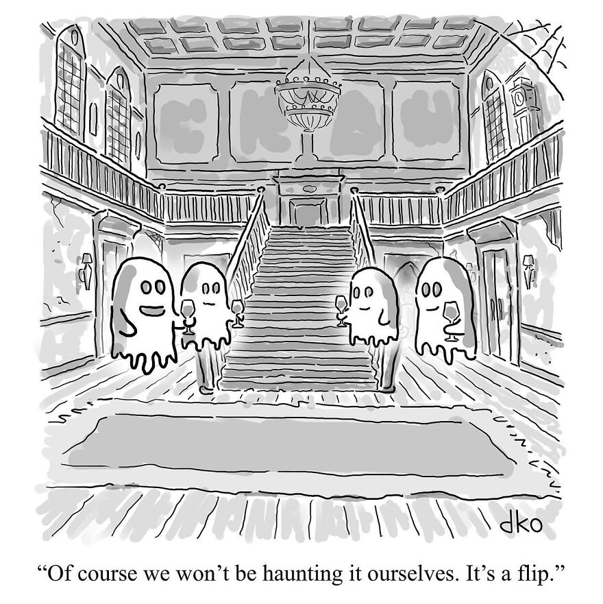 Artist Turns Ordinary Everyday Situations Into Funny One-Panel Comics (31 New Pics)