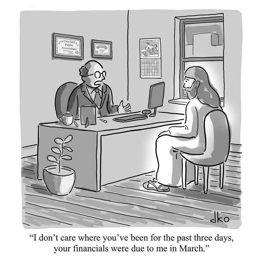 Artist Turns Ordinary Everyday Situations Into Funny One-Panel Comics (31 New Pics)