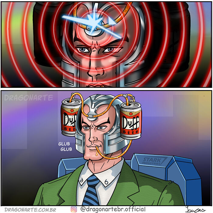 Artist Shows What Characters From The World Of Pop Culture Are Doing On Their Day Off (27 New Pics)