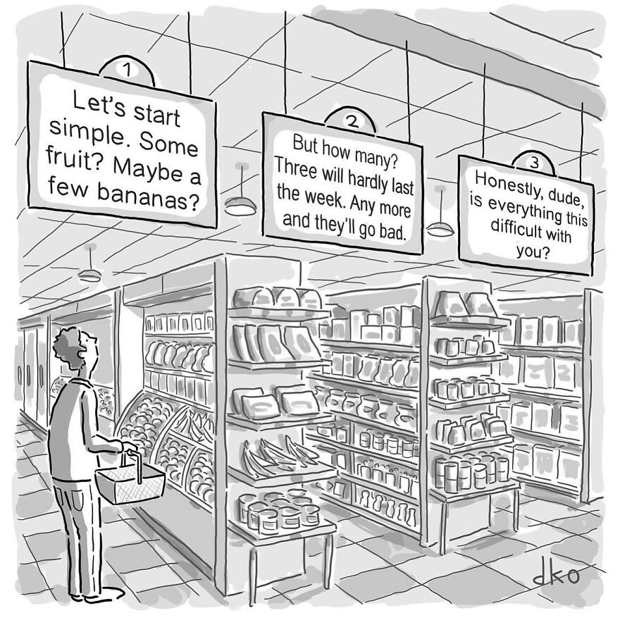 Artist Turns Ordinary Everyday Situations Into Funny One-Panel Comics (31 New Pics)