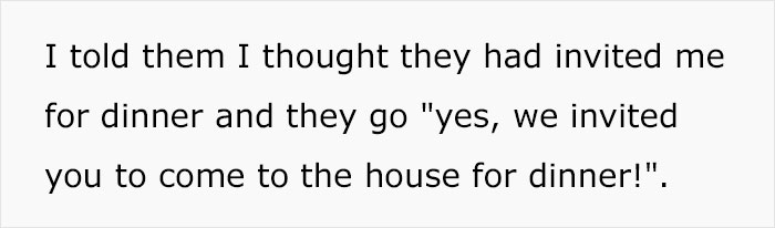 Woman Upset After Being Invited To Dinner Party Where She Was Served Salad While Others Had A Feast - 7