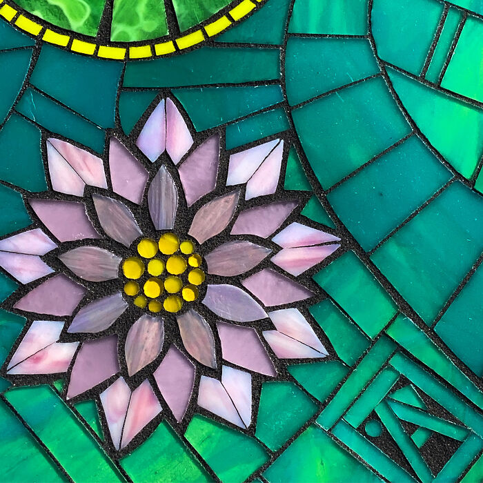 I Am A Mosaic Artist And I Create Contemporary Mosaic Surfboards (24 Pics) - 4