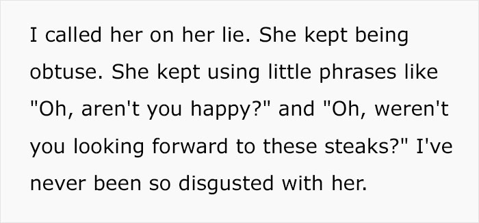 "I've Never Been So Disgusted With Her": GF Cooks Guy Steaks, Pretends She's An Idiot