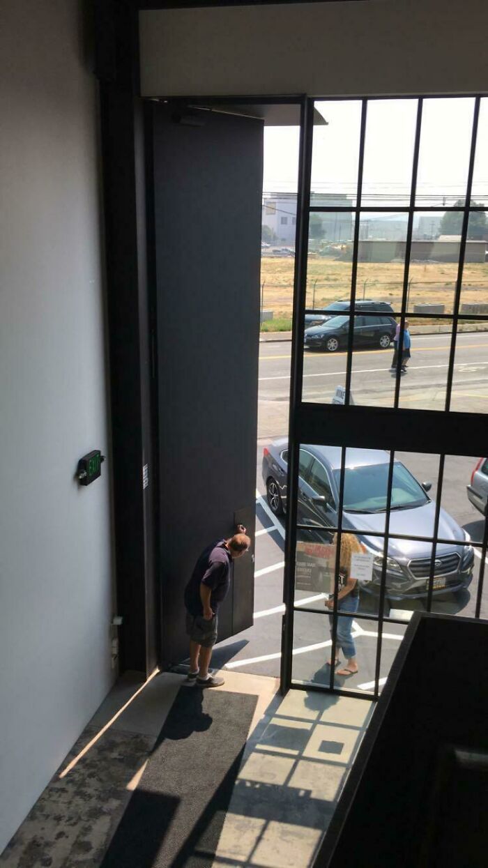 This Two Story Tall Door