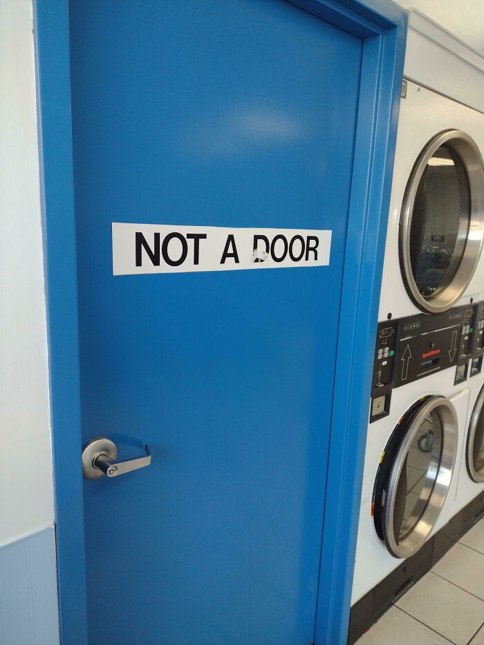 This Door That Says It's Not A Door