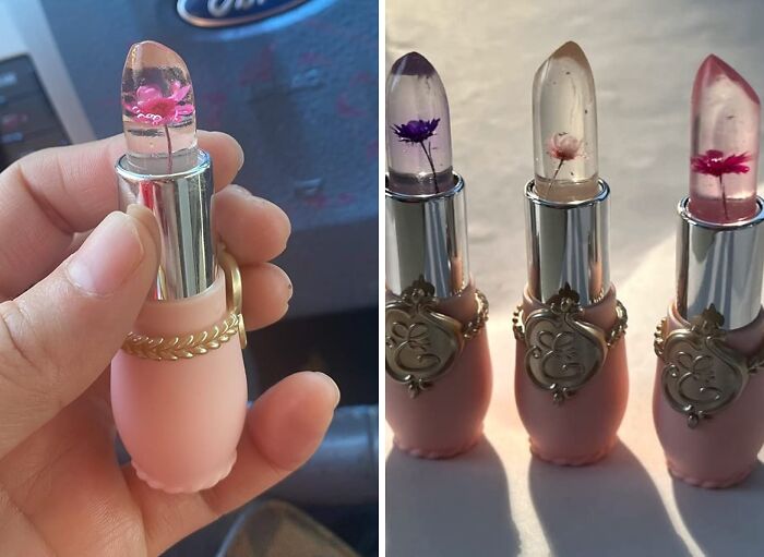Add A Touch Of Floral Beauty To Your Lips With Flower Jelly Lipstick: Enjoy The Vibrant Color And Nourishment