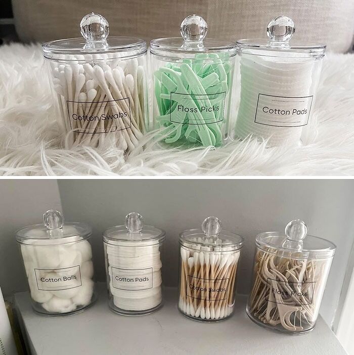 Desperate For Organization? Cue In Qtip Holder Dispenser. Hasta La Vista, Clutter!
