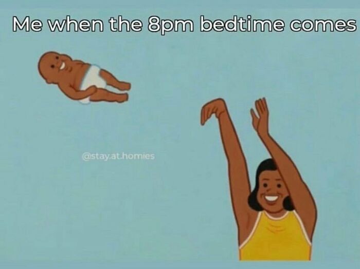 Byyyyyyeeeee Honey! See Ya In The Morning*!
.
*see You In Three Hours When You Wake Up Screaming
.
from One Of My Originally Favorite Ig Accounts, @stay.at.homies - She Always Has Something To Make Me Chuckle!