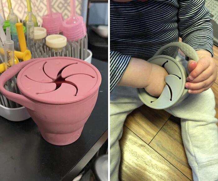 Enjoy Snacks On-The-Go With A Snack Cup: Portable Container For Holding Your Favorite Treats While Traveling Or Running Errands