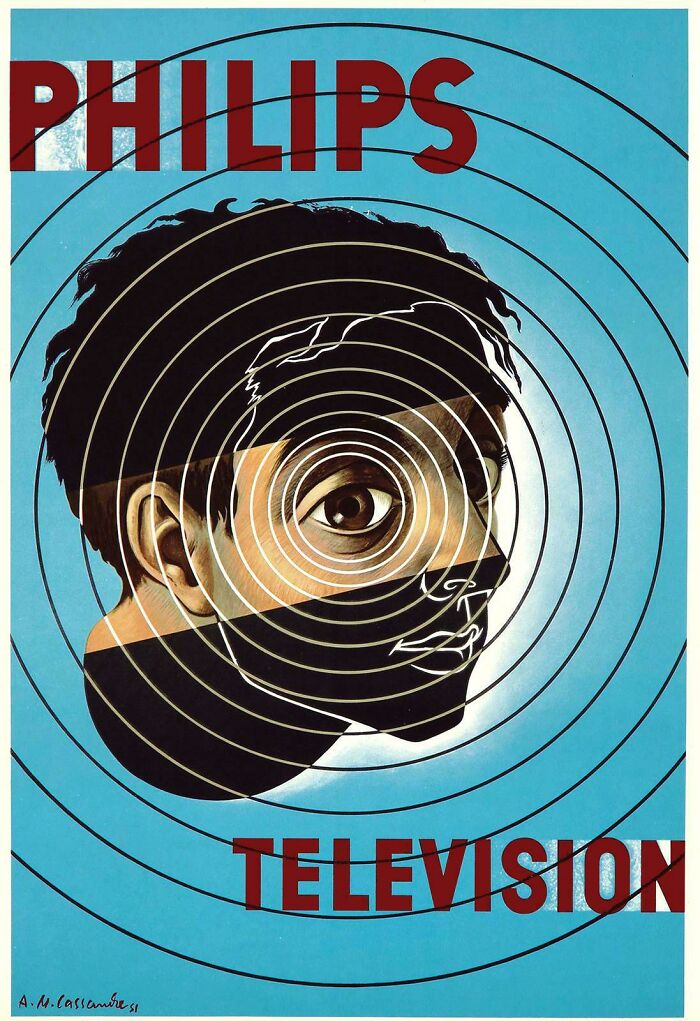 Philips Television (1951) By Cassandre