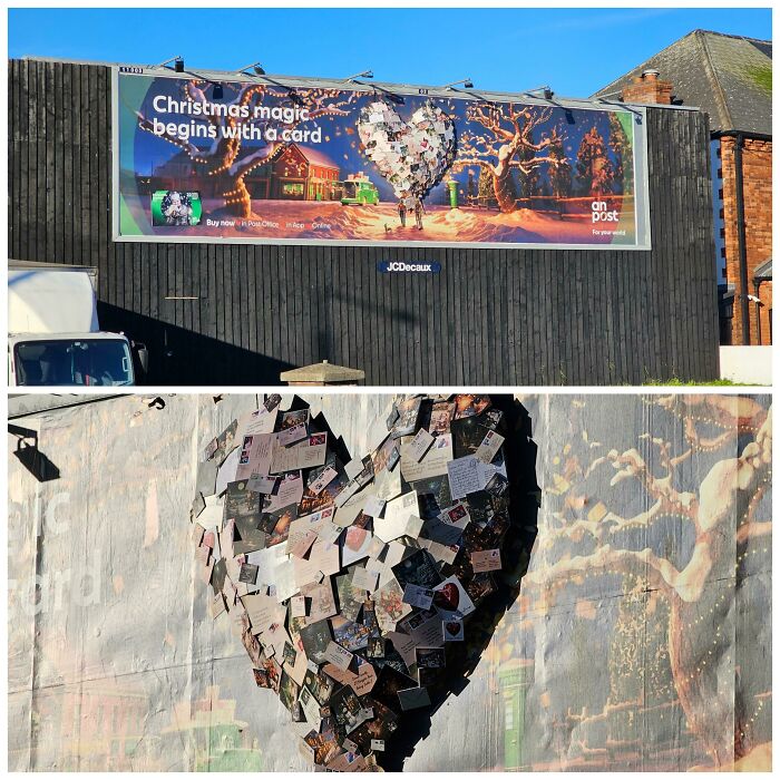 3D Billboard For An Post. Dublin, Ireland (2023)