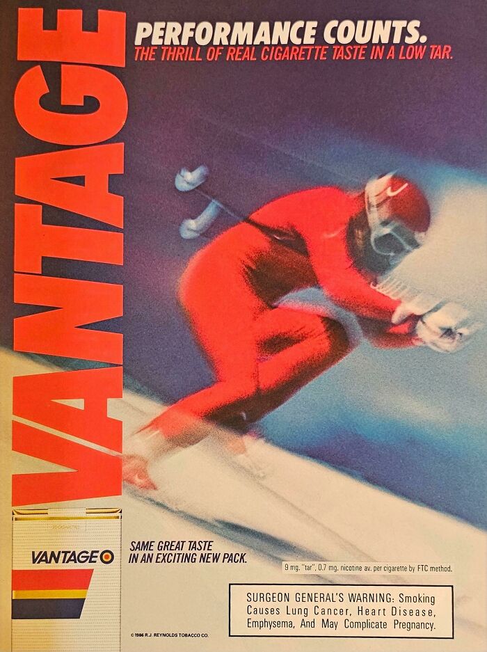 Vantage Cigarettes (1987)