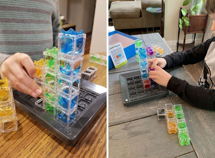 This One's For Your Mini Engineer. Play, Learn, & Enjoy The Thinkfun Gravity Maze Marble Run Brain Game, The Perfect Brain Activity!