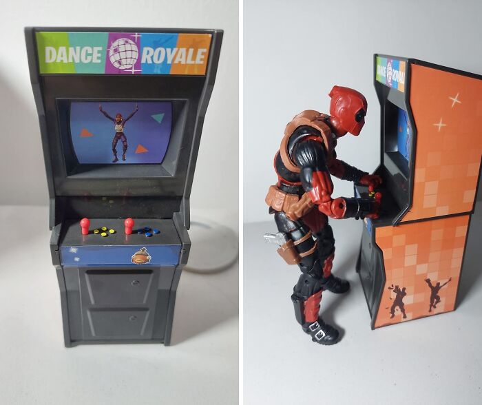 Immerse Yourself In Fortnite Fun With The Victory Royale Series Arcade Machine Toy