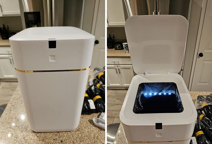 No Touch, No Fuss: The Trash Can That Seals The Mess And Changes Bags On Command