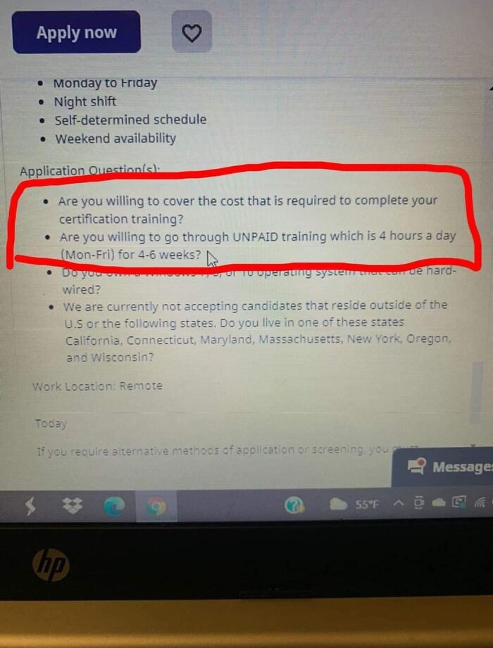 Now Hiring But Not Really!