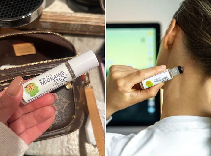 Roll Away The Pain: Migrastil Migraine Stick For Instant Cooling Relief!