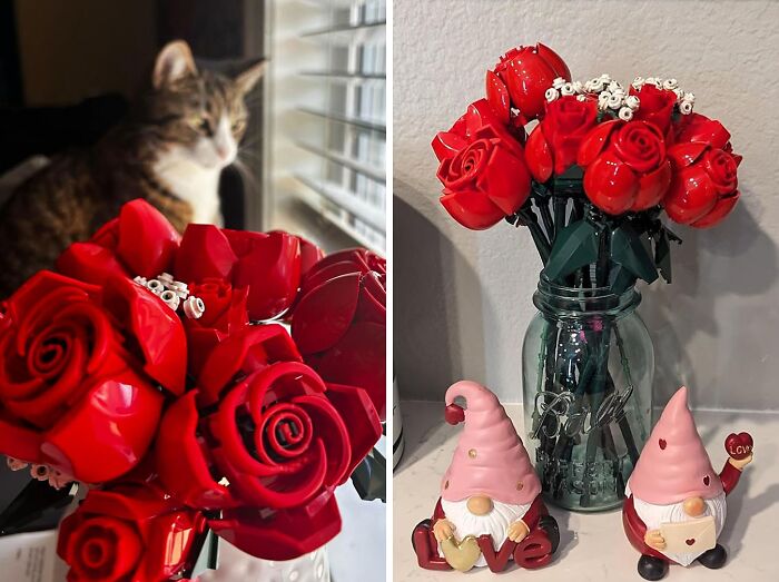 Eternal Blooms For Your Eternal Bffs: LEGO Bouquet Of Buildable Roses That Last Forever