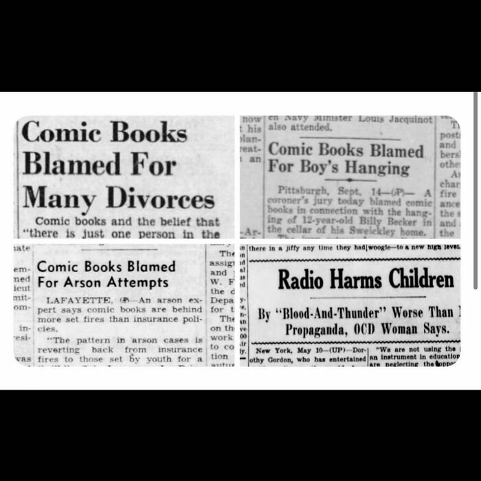 🦹🏻‍♂️ 40s/50s Comicbook Scare